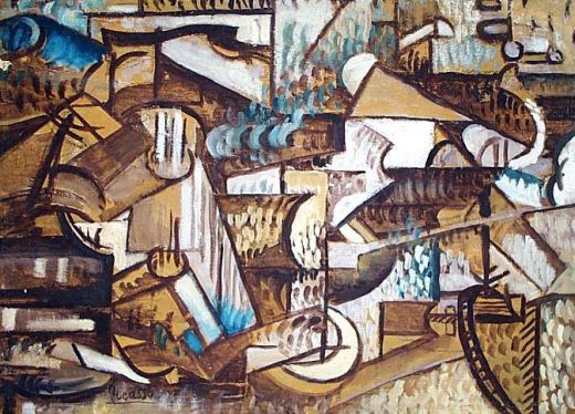 Falzum: Ženy u piána, signováno Picasso