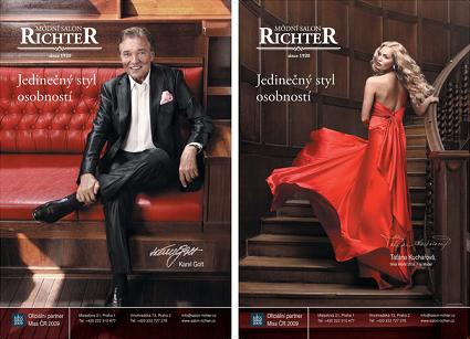 Karel Gott tv��� salonu Richter