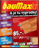 Baumax výprodej