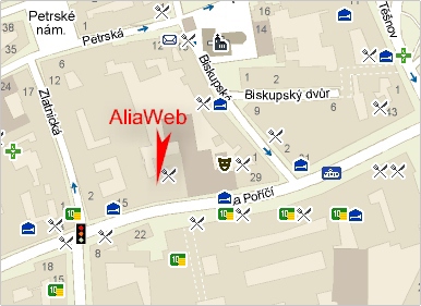 Mapa AliaWeb